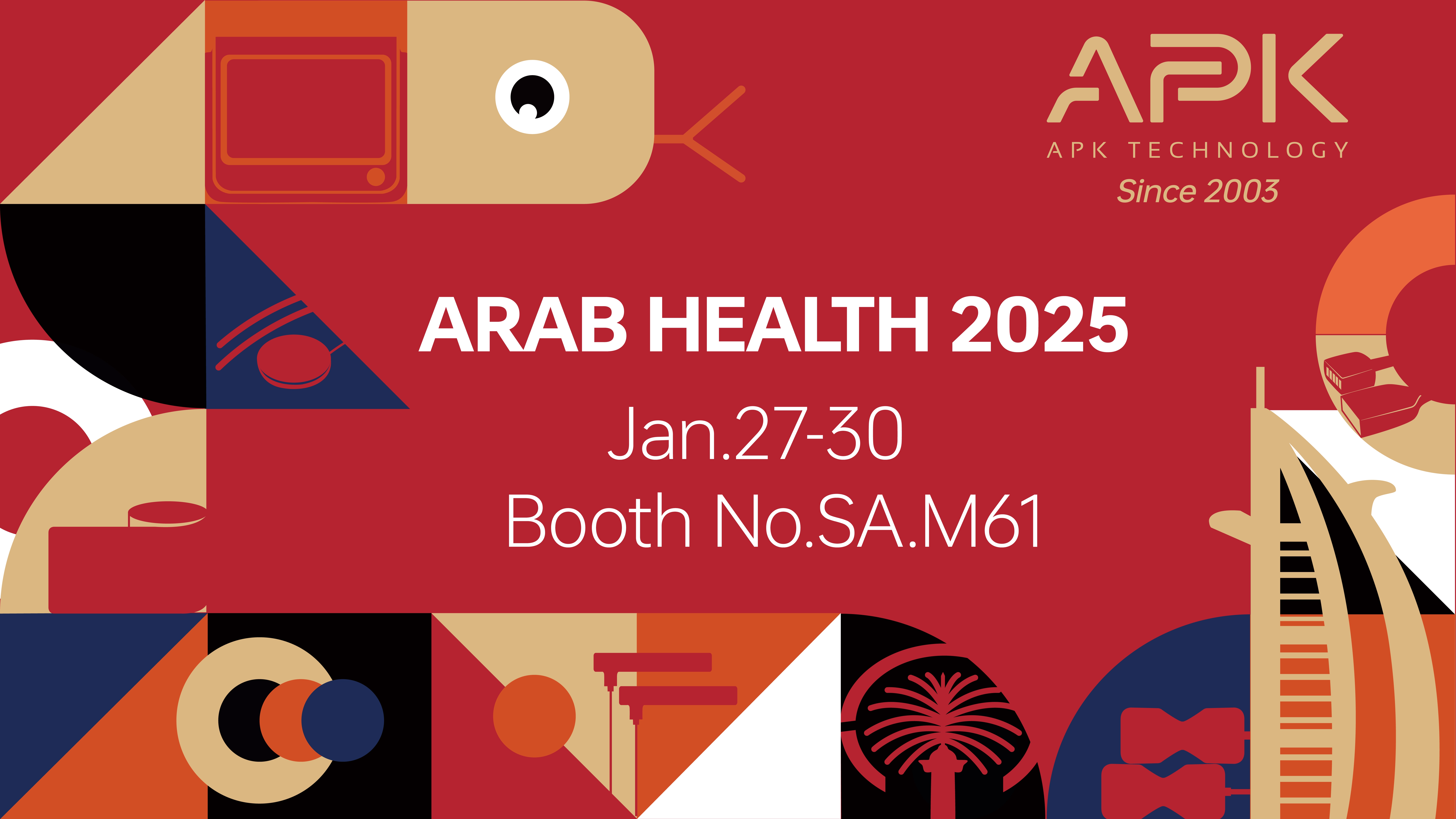 Join APK & Respomed at Arab Health